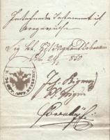 1755 Püspöki irat másolata