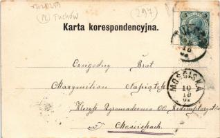 1904 Tuchów, Wnetrze kosciola N. Maryi P. / church, interior (fl)