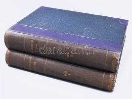 1906 Bányászati és Kohászati Lapok XXXIX. évfolyam (42. és 43. kötetek. ) A M. Kir. Bányászati Főisk...
