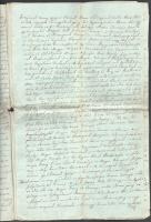 1745 Nádudvar, az egri káptalan kéziratos körlevele