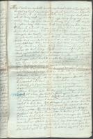 1745 Nádudvar, az egri káptalan kéziratos körlevele