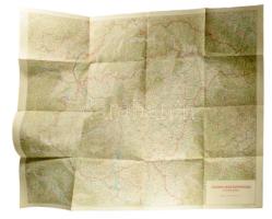 1939 Csonka-Magyarország áttekintő térképe, rajta a visszatért Felvidékkel és Kárpátaljával, 1:750.000, Bp., M. Kir. Honvéd Térképészeti Intézet, jó állapotban 70x100 cm