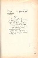 Zola, Émile:
Lettres de Émile Zola a Messieurs de Goncourt. (Számozott.)
Paris, 1929. Paul Catin (...