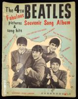 cca 1970 Beatles souvenir song album kottafüzet képekkel