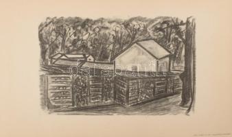 Derkovits Gyula és Dési Huber István 16 grafikája. A Vallás- és Közoktatásügyi Minisztérium Művészet...