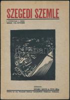 1936 Szegedi Szemle I. évf. 1. szám. szerk: Ispánki János és Tóth Béla