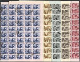 1954 Tudósok 50 db sor félívekben (20.000)