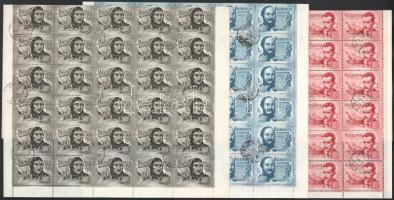 1955 Költők 100 db sor hajtott ívekben (min. 25.000)