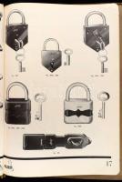 ca 1930 Elzett zár és lakat katalógus, hiányos, 7-16l