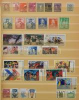 Német, főleg NSZK tétel 8 lapos A4-es berakóban, közte kevés Deutsches Reich és zónák