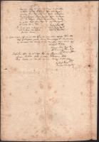 1787 Szamosújvári és kolozsvári iratmásolatok