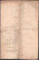 1787 Szamosújvári és kolozsvári iratmásolatok