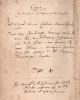 1787 Szamosújvári és kolozsvári iratmásolatok