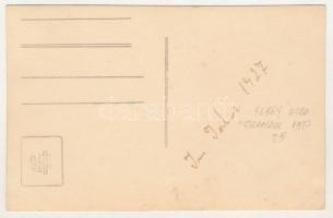 1927 Szászsebes, Mühlbach, Sebesul Sasesc, Sebes (?); csoportkép a fürdőben / spa, group photo (EK)