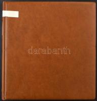 35 lapos nagy Lindner levélberakó (kb 140 db levél / blokk kapacitás) (benne 7 db 1945 előtti és néh...