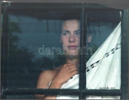 2005 Kiss Júlia: Az Ebéd c. film jelenetei (Kozák András, Hollósi Frigyes), 2 db nagyméretű fotó, Ki...