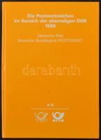 NDK 1990 évkönyv, benne Deutsche Post és NSZK átmeneti időszak kiadásai