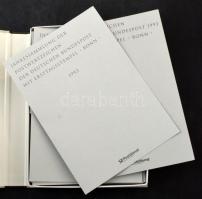 NSZK 1993 évkönyv elsőnapi bélyegzésű lapok