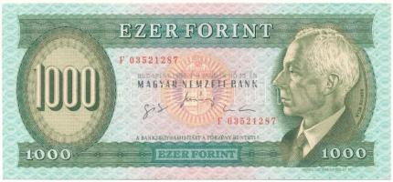 1996. 1000Ft "F 03521287" T:AU Hungary 1996. 1000 Forint "F 03521287" C:AU Adamo F48