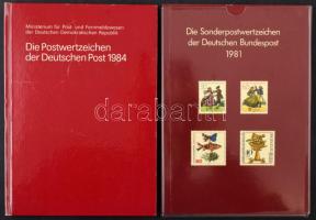 NSZK 1981 + 1984 évkönyv