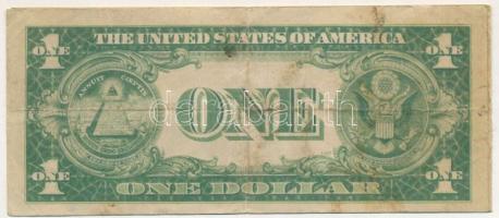 Német Harmadik Birodalom 1940 k. pénzkinézetű náci propaganda röplap, az amerikai 1935A 1$ reprodukc...