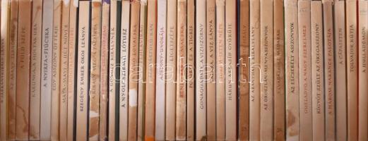 A népek meséi 1-84. köt. Két kötet hiányzik: 51. Karunga a holtak ura. 2. kiadás., 61. Szegény ember...