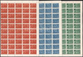 1943 Karácsony sor hajtott teljes ívekben (10.000)