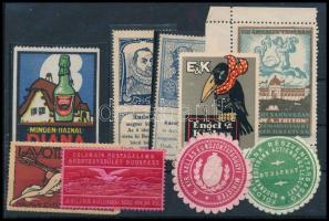 1905-1932 9 db klf régi magyar levélzáró