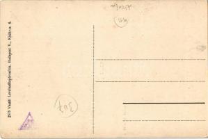 Bánréve, vasútállomás, Fő utca, Reich E. üzlete. Vasúti levelezőlapárusítás 2573