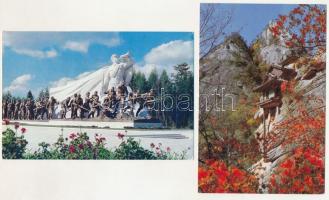 12 db MODERN ázsiai város képeslap: Kósa Géza, a Vácrátóti Botanikus Kert igazgatója által küldött l...