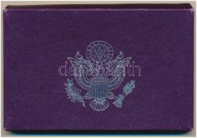 Amerikai Egyesült Államok 1991S 1c-1/2$ (5xklf) forgalmi sor műanyag dísztokban T:PP
USA 1991S 1c-1...