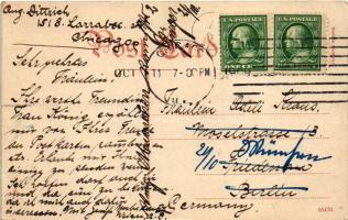 1909 Chicago, Federal Building and Postoffice (EK)