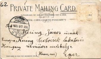 1901 Buffalo (New York), Machinery and Transportation Building. Gies &amp; Co. litho (EB)