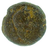 Római Birodalom 140-141 / Antoninus Pius / Egyiptom / Alexandria / Hemidrachma bronz (11,22g) T:F Roman Empire 140-141 / Antoninus Pius / Egypt / Alexandria / Hemidrachm bronze "[...]" Isis Pharia standing, right, holding sail with both hands (11,22g) C:F