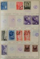 Kb 4.500-5.000 db bélyeg 7 db cserefüzetben, benne Szovjetunió, Németország, Románia