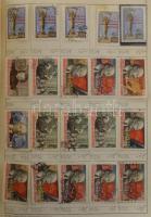 Kb 4.500-5.000 db bélyeg 7 db cserefüzetben, benne Szovjetunió, Németország, Románia