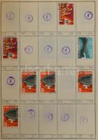 Kb 4.500-5.000 db bélyeg 5 db cserefüzetben, benne Dánia, Norvégia, Ausztria, Svájc stb