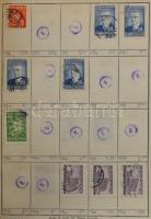 Kb 4.500-5.000 db bélyeg 5 db cserefüzetben, benne Dánia, Norvégia, Ausztria, Svájc stb