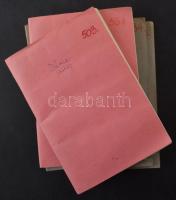 Kb 4.500-5.000 db bélyeg 5 db cserefüzetben, benne Dánia, Norvégia, Ausztria, Svájc stb