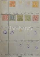 Kb 4.500-5.000 db bélyeg 5 db cserefüzetben, benne Németország, Finnország, India stb