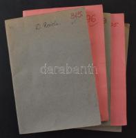 Kb 4.500-5.000 db bélyeg 5 db cserefüzetben, benne Németország, Finnország, India stb