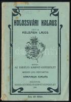Kelemen Lajos: Kolozsvári kalauz. Kolozsvár, 1903, Erdélyi Kárpát-Egyesület, 1 (térkép-melléklet: Kolozsvár szab. kir. város térrajza, 23x28 cm ) t. +54+(10) p. Harmadik kiadás. Szövegközti fekete-fehér képekkel, az utolsó 9 oldalon korabeli reklámokkal. Kiadói papírkötés, a borítón néhány kis sérüléssel, foltokkal, néhány kissé foltos lappal, ex libris bélyegzőkkel, tulajdonosi bejegyzéssel (,,Dr. Hegedűs Aladár, Kolozsvár, 1904. IV. 9-én").
