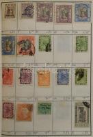 Kb 4.500-5.000 db bélyeg 5 db cserefüzetben, benne Németország, Nagy-Britannia, USA