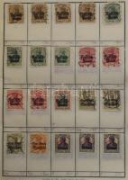 Kb 4.500-5.000 db bélyeg 5 db cserefüzetben, benne Németország, Nagy-Britannia, USA