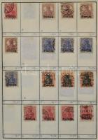 Kb 4.500-5.000 db bélyeg 5 db cserefüzetben, benne Németország, Nagy-Britannia, USA