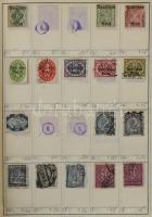 Kb 4.500-5.000 db bélyeg 7 db cserefüzetben, benne Szovjetunó, angol gyarmatok, Németország, Europa CEPT, Finnország stb.