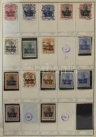 Kb 4.500-5.000 db bélyeg 7 db cserefüzetben, benne Szovjetunó, angol gyarmatok, Németország, Europa ...