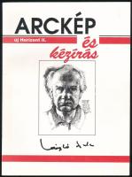 László Gyula: Arckép és kézírás. A szerző, László Gyula (1910-1998) régész, történész, képzőművész és a felelős kiadó, Raffai István (1940-2020) hírlapíró, szerkesztő, kiadó által DEDIKÁLT példány. Új Horizont II. köt. Szerk.: Abafalvi Tibor, Hudi József, Nagvári Ildikó. Felelős kiadó: Raffai István. Veszprém, 1994., Új Horizont, 135+1 p. László Gyula rajzaival illusztrált. Megjelent 1500 példányban. Kiadói papírkötésben