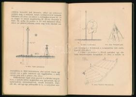 Petrovácz Gyula: Földmérés. Építő munkavezetők könyvtára XXVI. kötet. Bp., 1914, Ifj. Nagel Ottó, 12...