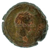 Római Birodalom 117-138 / Hadrianus / Egyiptom / Alexandria / Obol bronz (3,97g) T:F Roman Empire 117-138 / Hadrian / Egypt / Alexandria / Obol bronze "[...]" head of Egyptian pharaoh right, wearing nemes with uraeus (3,97g) C:F